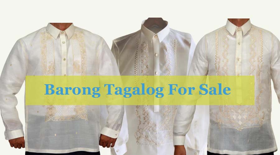 Barong Tagalog For Sale