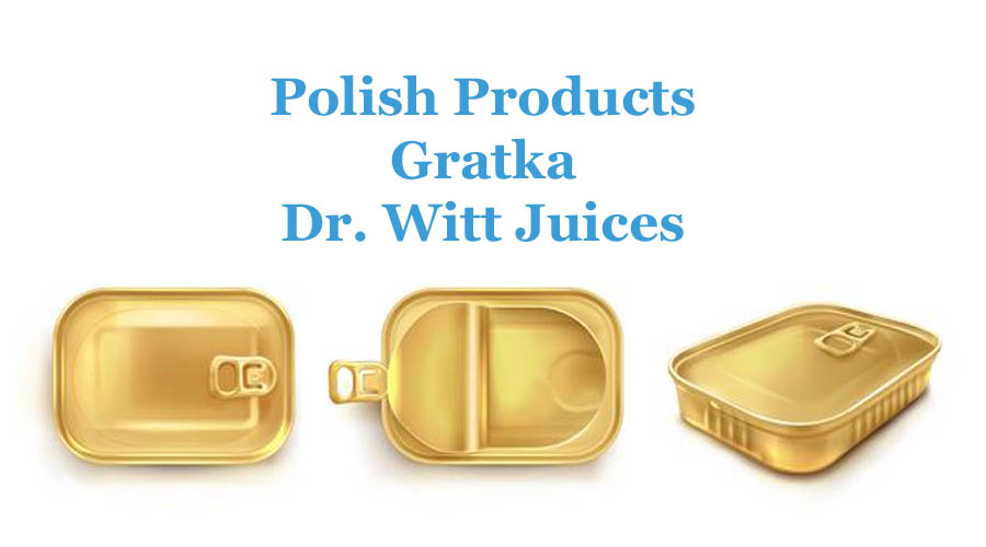 Polish Products, Gratka and Dr. Witt Juices