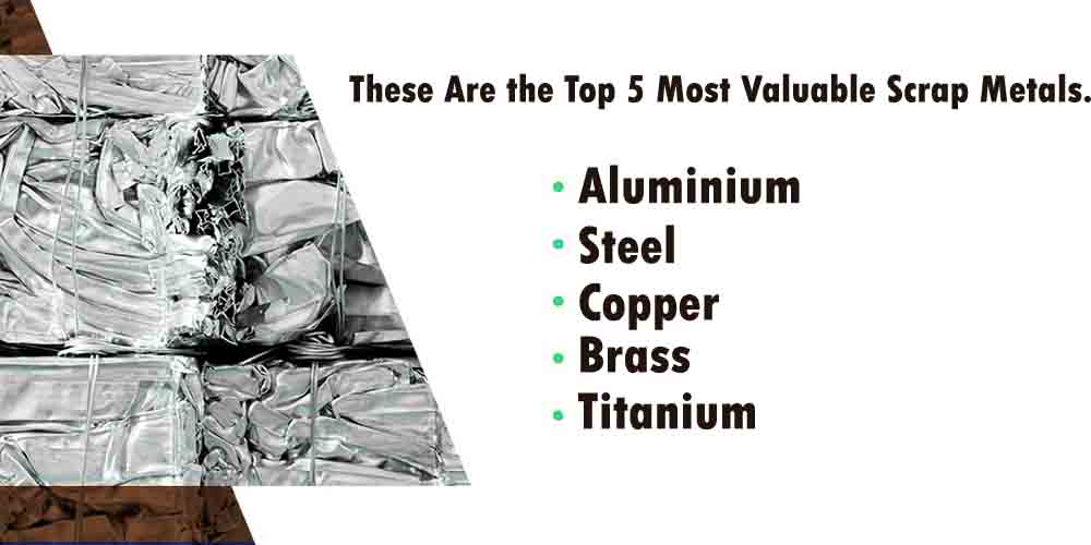 These Are the Top 5 Most Valuable Scrap Metals.