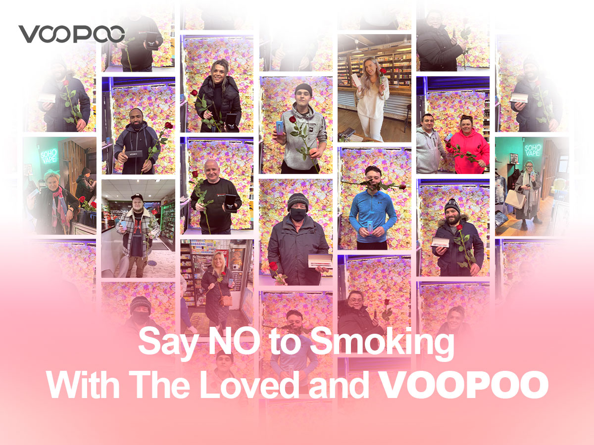 Say NO to Smoking With The Loved and VOOPOO