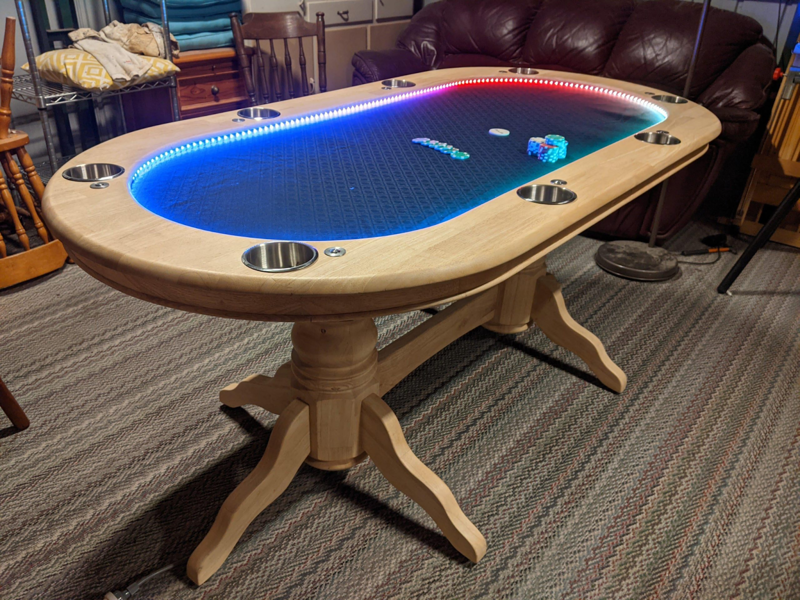 Save Space with Folding Poker Tables