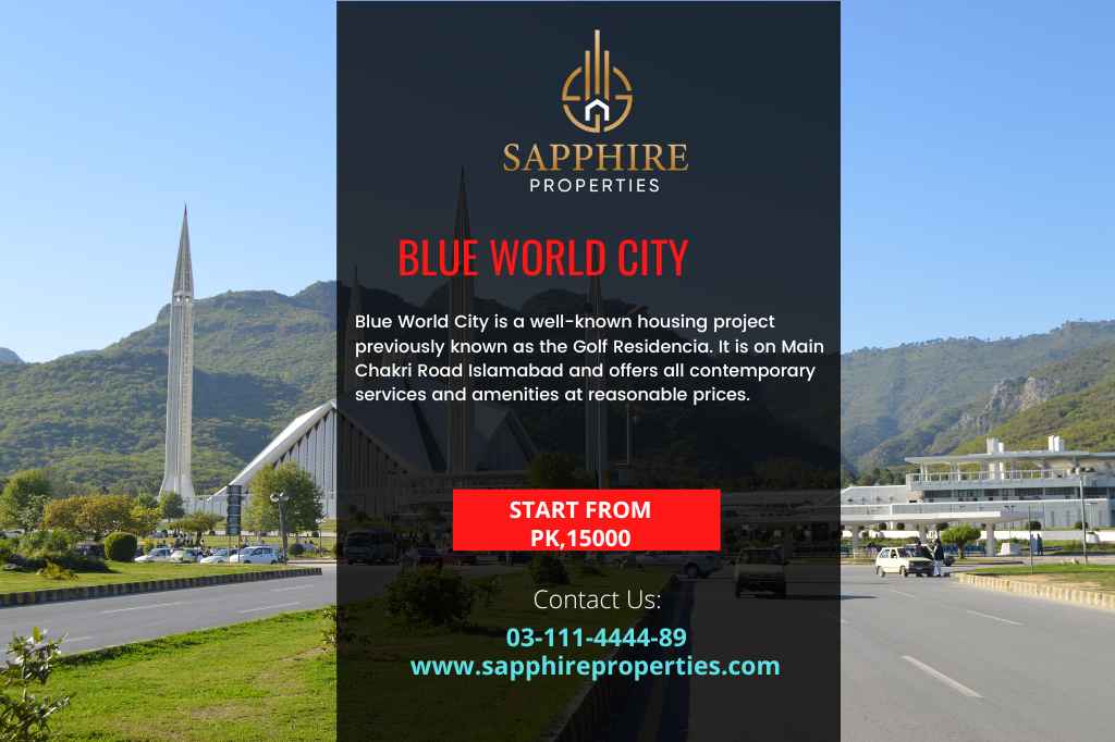 Blue World City | Payment Plan | Sapphire Properties