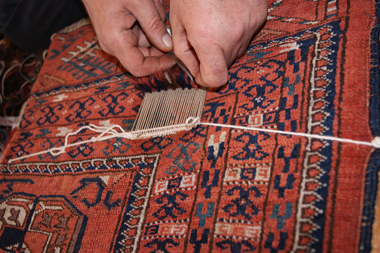 How to repair Persian rugs?