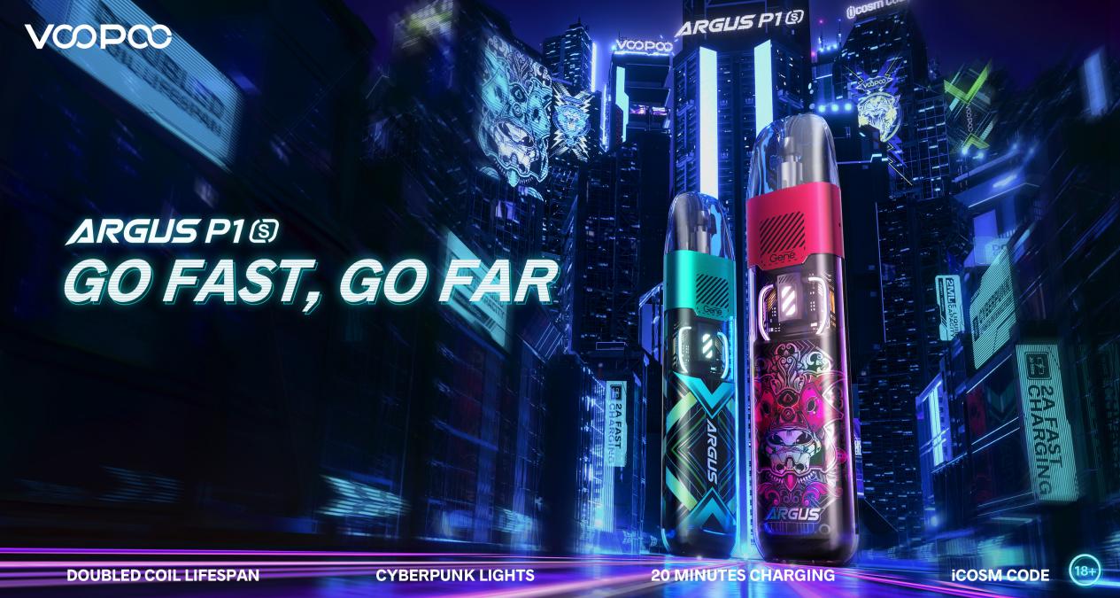 VOOPOO 2023 New Fast-charging Pod ARGUS P1s Arrives in UK