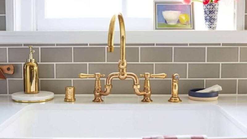 Elevate Your Space with Timeless Elegance: Unveiling Unlacquered Brass Handmade Kitchen and Bathroom Fixtures
