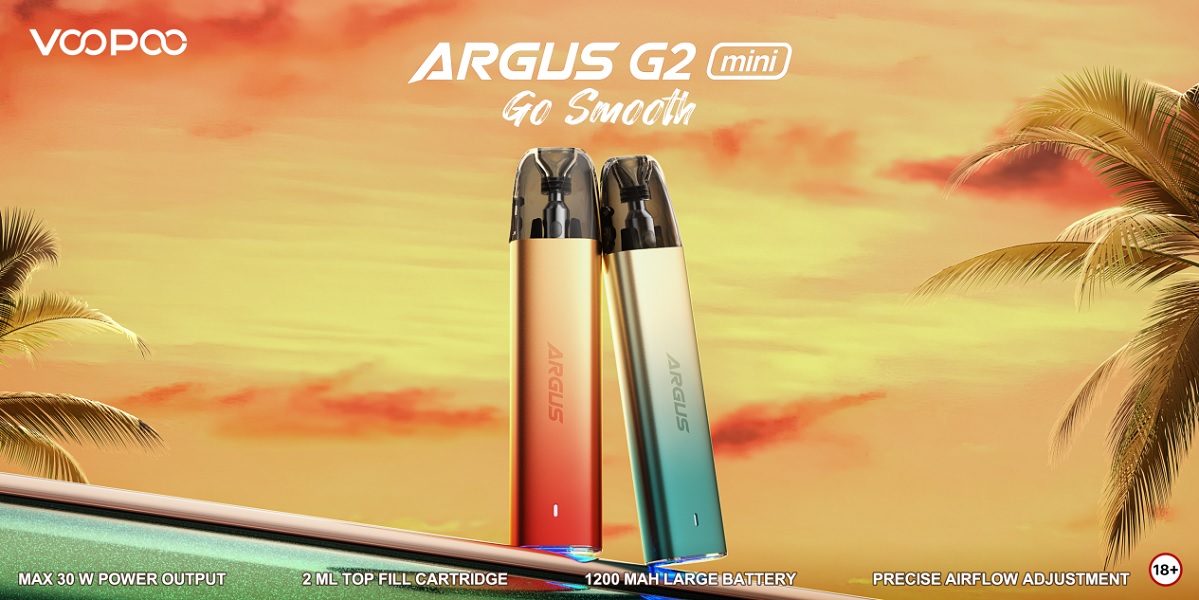 Lead to a New Era of Pod: Meet with VOOPOO ARGUS Pod Family’s New Member ARGUS G2 mini in the UK