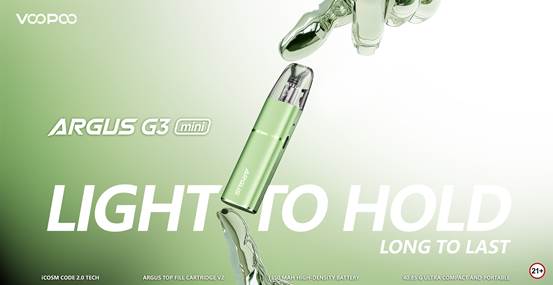 The New ARGUS G3 mini with iCOSM CODE 2.0: Power and Portability in an Ultra-Light 40.85 g Design
